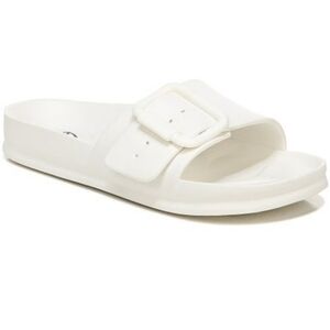 NEW! ZODIAC White Desert Buckle Slide On Sandal 7.